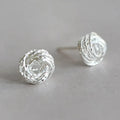 REETI 2021 Elegant Wedding Jewelry 925 Sterling Silver Wire Stud Earrings for Women Trendy Engagement Anniversary Party Gift