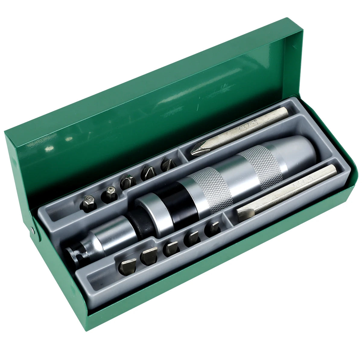 13pcs Industrial Impact Screwdriver Set Multifunctional Repair Tools Steel Shock Screw Driver Chisel Bits Screw Extractor