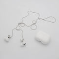 Chris April in Stock PVD Gold Plated 316L Stainless Steel Anti-lost Earphone Snake Chain