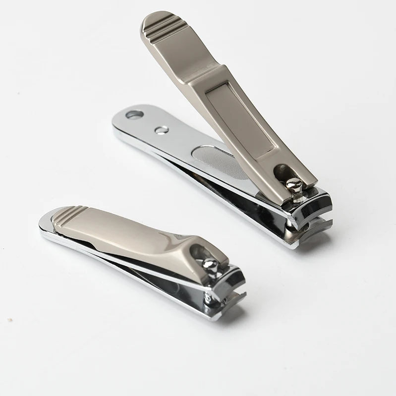 High-quality Nail Cutter Carbon Steel Black Small Portable Finger Nail Clipper With File