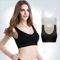 Women Fitness Seamless Yoga Bra Running No Chest Pad Bralette Vest Tube Top Bra Gym Women Push up Sports Top Bra