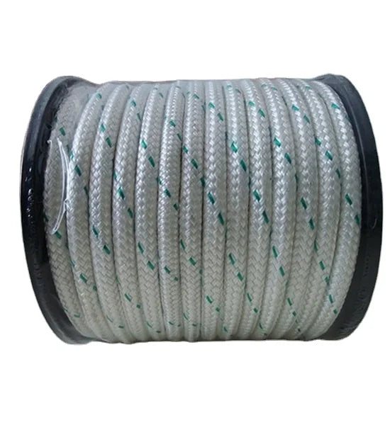 Discount High Strength Outdoor Rock Climbing Marine Rope Coil Packaging Double Braided Nylon Rope