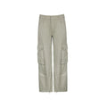 Men's Retro Hip Hop Nylon Casual Jogger Trousers Cotton Canvas Cargo Pants for Both Men and Women
