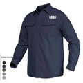 Shirts High Quality Breathable Shirt Tactical Shirts Custom Shirt Quick Dry Cargo Work Shirts with Custom logo