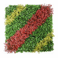 Home Garden Decoration Plastic Indoor Outdoor Plants Jungle Style Hedge Green Artificial Grass Wall for Decor