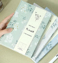 Custom A5 Hardcover Cloth Notebook New Design Printed Flower Diary Promotional Stationery and School Supplies