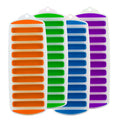 Reusable Silicone Narrow Ice Stick Cube Trays with Easy Push and Pop Out Material Ideal for Sports and Water Bottles