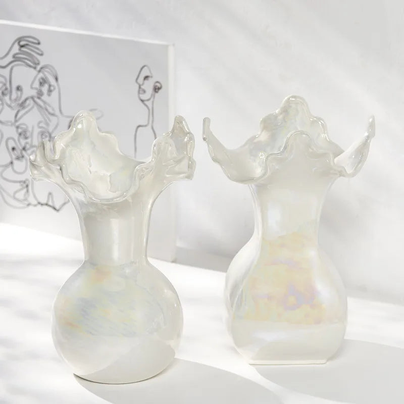 China Suppliers' Practical Multi-Function Ceramic Vase Flower Vase with Funny Contemporary Designs