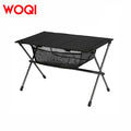 WOQI Aluminum Mini Table for Outdoor Camping Hiking BBQ & Beach Foldable Backpacking Table