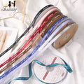 Zexwrap Wholesale 1.0cm*50yard Printing Just for You Satin Ribbons for Flower Gift Box