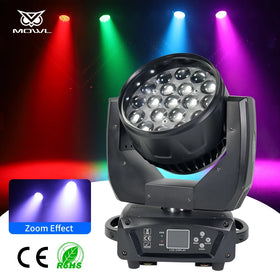 Wholesale Price 19x15w RGBW 4in1 19*15 Zoom Wash LED Moving Head Light for Bar Dj Night Club Disco