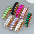 European and American Hip Hop Bracelet Female Full Diamond Hand Decoration Elastic Trend Punk Style Bracelet Wholesale
