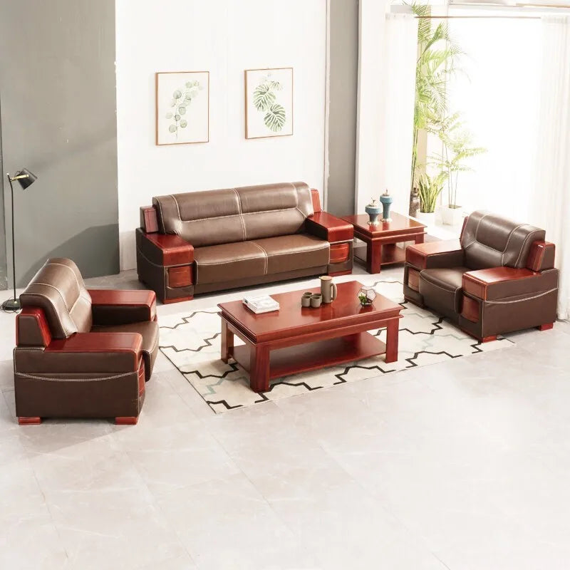 Furniture Office Sofa Modern Simple Design Office Modern Office Sofa Set Chinese Style Rectangle Sectional Sofa