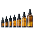 5ml10ml15ml20ml30ml50ml100ml Amber Essential Oil Bottle Cosmetic Dropper Glass Bottle