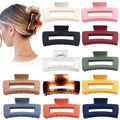 Hair Claw Clips Matte Nonslip Large Hair Clips Large Strong Hold Claw Clips for Women Thick and Thin Hair