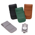 Quick Ship Travel Single Leather Watch Case 4 Colors Groom Gift Watch Pouch Insert Board Promotional Business Gift for 1 Watch