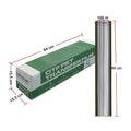 SUBLISTAR Metallic Interstellar Silver DTF Film (60CM*100M)Cold Peel Gradient Silver DTF Transfer Film for DTF Printers