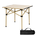 Outdoor Road Trip Heavy Duty Egg Roll Table Height Adjustable and Portable Folding Camping Picnic Table Top