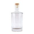 Wholesale Gin Vodka Empty Clear 100ml 500ml 750ml Glass Liquor Bottle