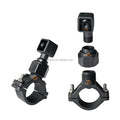 Eyelet Full Cone Jet Nylon Black Split-hole Snap-on Clamp Spraying 3/4 1 Inch Clip Water Cooling Full Solid Cone Nozzle