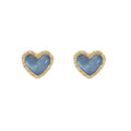 AA00743 Korean Simple Elegant Earrings Fashion Heart Earrings 925 Silver Needle