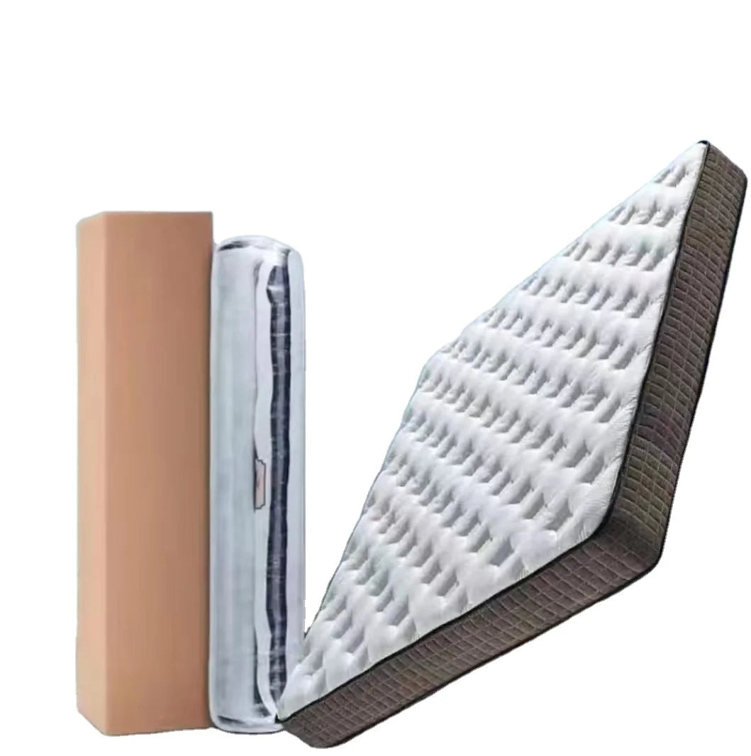 Mattress Wholesale New Product Promotion Hotel Pocket Box Made in China Spring Home Furniture Fabric White Modern Knitted 8inch