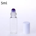 Morandi Series Roll on Perfume Packaging Bottle 5ml Matte Colored Refillable Roller Bottle for Essential Oils