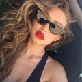 UV400 Plastic Frame Sun Glasses Cheap Fashion Style Wholesale Eyewear Uv400 Custom logo Women Sunglasses 2024