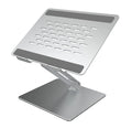IKATAK New Portable Laptop Stand Ergonomic Height & Angle Adjustable Made of Durable Aluminum Metal