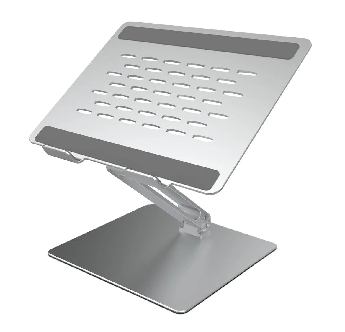 IKATAK New Portable Laptop Stand Ergonomic Height & Angle Adjustable Made of Durable Aluminum Metal