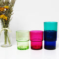 Mini Stackable Stadium Cup Custom Logo Reusable Modern Design 260ml Capacity Beverage Cup for Parties Home Use Plastic