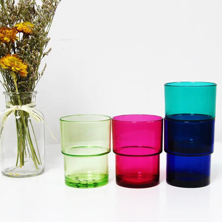Mini Stackable Stadium Cup Custom Logo Reusable Modern Design 260ml Capacity Beverage Cup for Parties Home Use Plastic