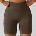 Women Custom Gym Workout Jogging Quick Dry Butt Lift High Waist Running Biker Shorts