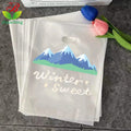 Luxury Matte Promotional Foldable Reusable Compostable 100% Biodegradable PE/PAT+PBAT Packaging Tote Shopping Bags Black Printed