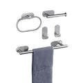 Black Gold Bathroom Hardware Set Wall Mount Stainless Steel Accessories Modern Brushed Towel Bar Towel Ring Paper Holder Robe