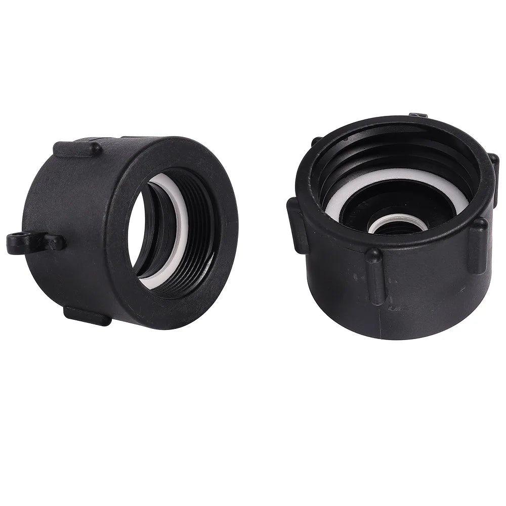 IBC Valve Adapter S60X6 to 1 1.5 2 Inch Female Quick Coupling Plastic IBC Tote Tank Adapter