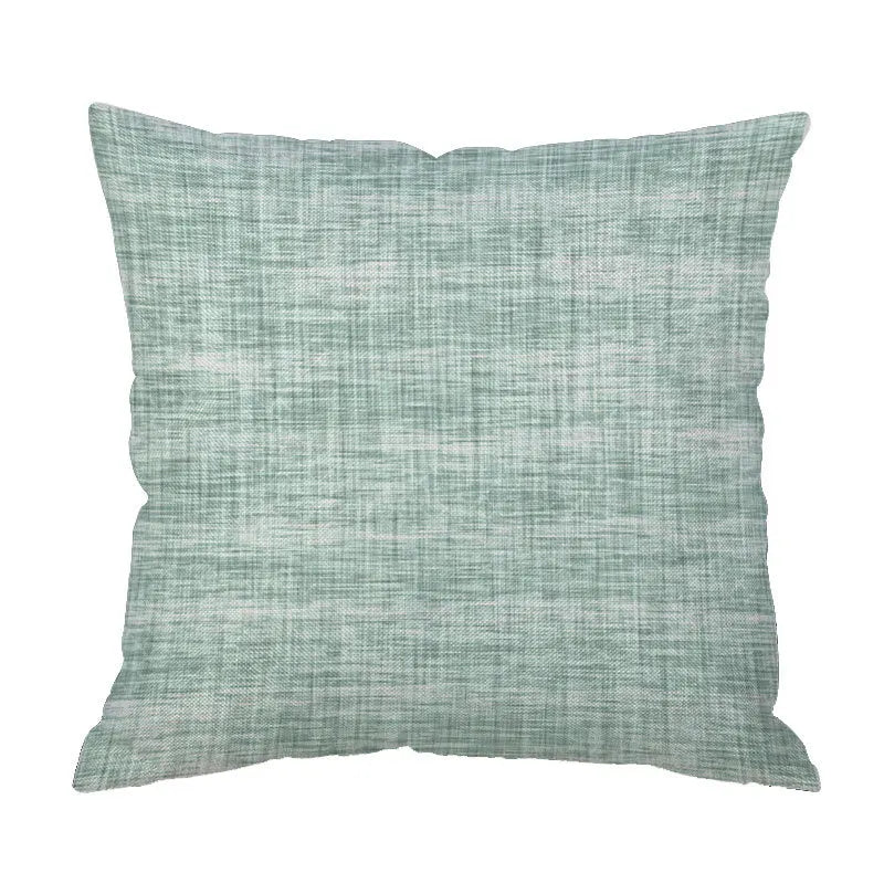 Wholesale Design Custom Size Logo Cotton Linen Pillow Case Cover Print Pillow Case Sublimation Custom Cushion Cover