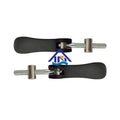 Black Adjustable Cam Levers Stainless Steel Locking Rod Quick Release Clamping Cam Lever