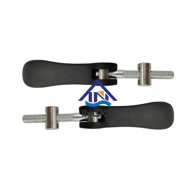 Black Adjustable Cam Levers Stainless Steel Locking Rod Quick Release Clamping Cam Lever