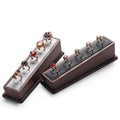 Digu Solid Wood Ring Display Rack Storage Rack Ring Jewelry Display Plate Jewelry Store Display Stand