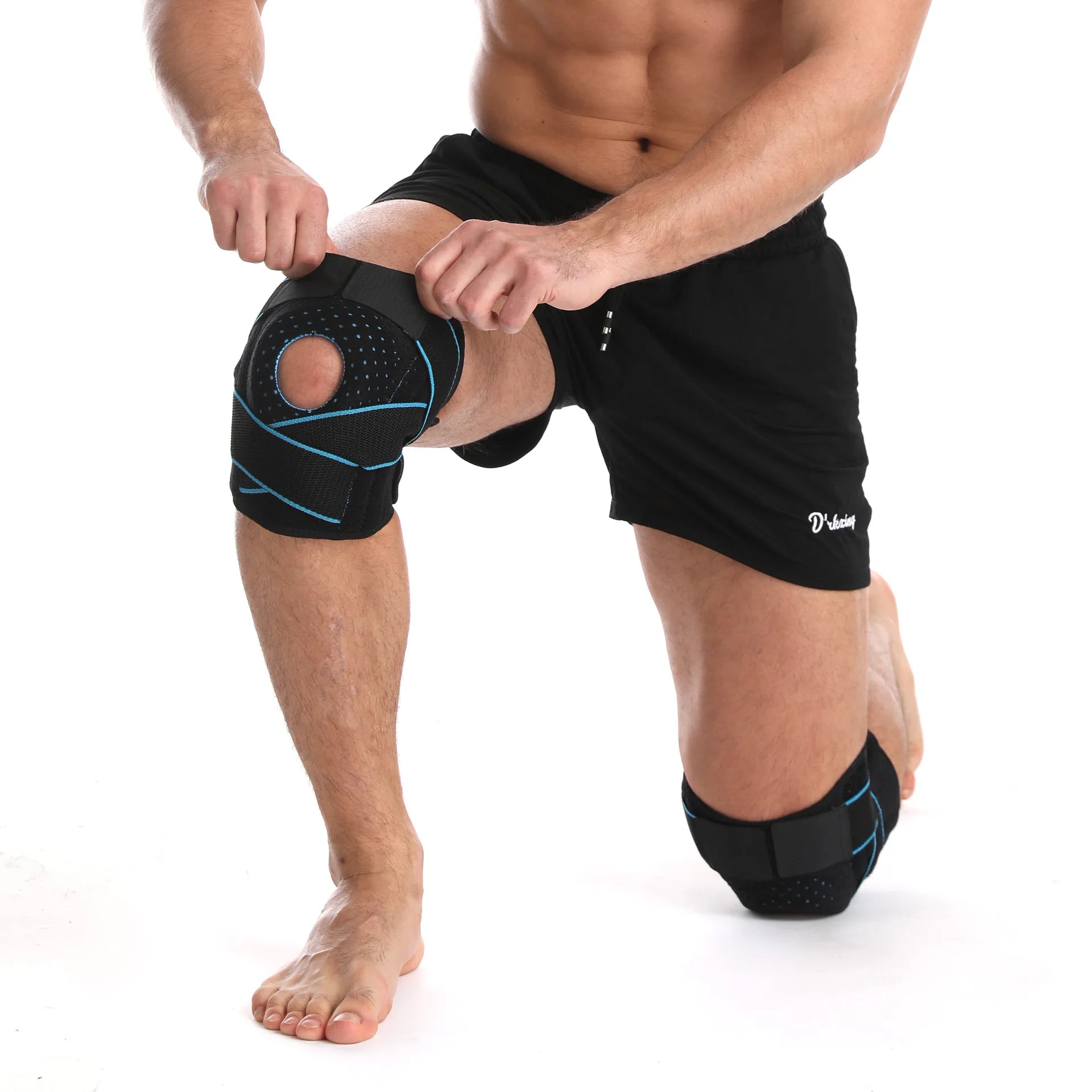 Customizable Professional Protection Unisex Multi-Sport Knee Brace Springs Neoprene/Nylon Pads Breathable Knee Sleeve