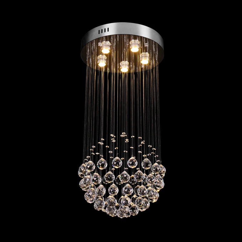 Luxury Crystal Ceiling Chandelier Lights Modern Home Living Room or Bedroom LED Pendant Lights