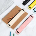 YY RTS PU Leather Notebook Pen Holder Elastic Band Pencil Case Pen Pouch for Journal Markers Eraser