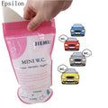 Epsilon 1pcs 700ml Emergency Portable Car Pee Bags Vomit Bags Mini Toilet Mobile Supply
