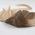 Double Drawn Butterfly Weft Hole in the Middle Genius Butterfly Weft Human Hair Extensions Xo Hole Weft