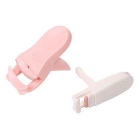 2024 Top Seller Mini Portable Heated Eyelash Curler Long Lasting Natural Beauty Custom Logo