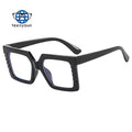 Teenyoun Anti Blue Glasses Transparent Anti Blue Light Spectacles Eyeglass Gradually Changing Large Frame Optical Glasses
