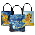 Eco Friendly Custom Full Printing Cotton Canvas Shopper Tote Bags with Lining Inner Pocket Portable All Seasons Fashion