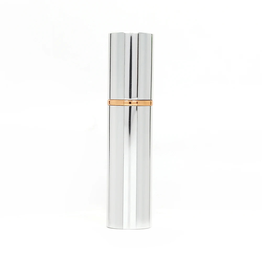 Customizable 5ML 10ML Travel Size Aluminum Perfume Atomizer Refillable Empty Metal Bottles Mist Spray Sealing Screen Printed