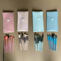 2025 Wholesale Professional 8Pcs Travel Mini Makeup Brush Set With PU Bag